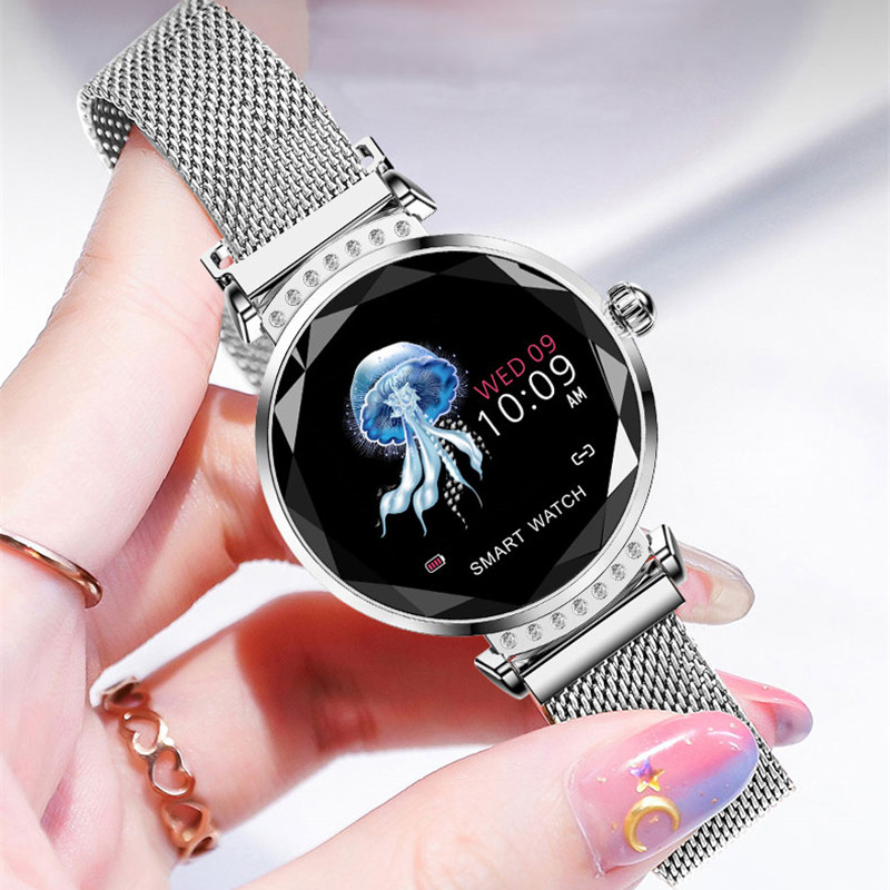 Women s Diamond Dial Stylish Smart Watch Eshop Planet